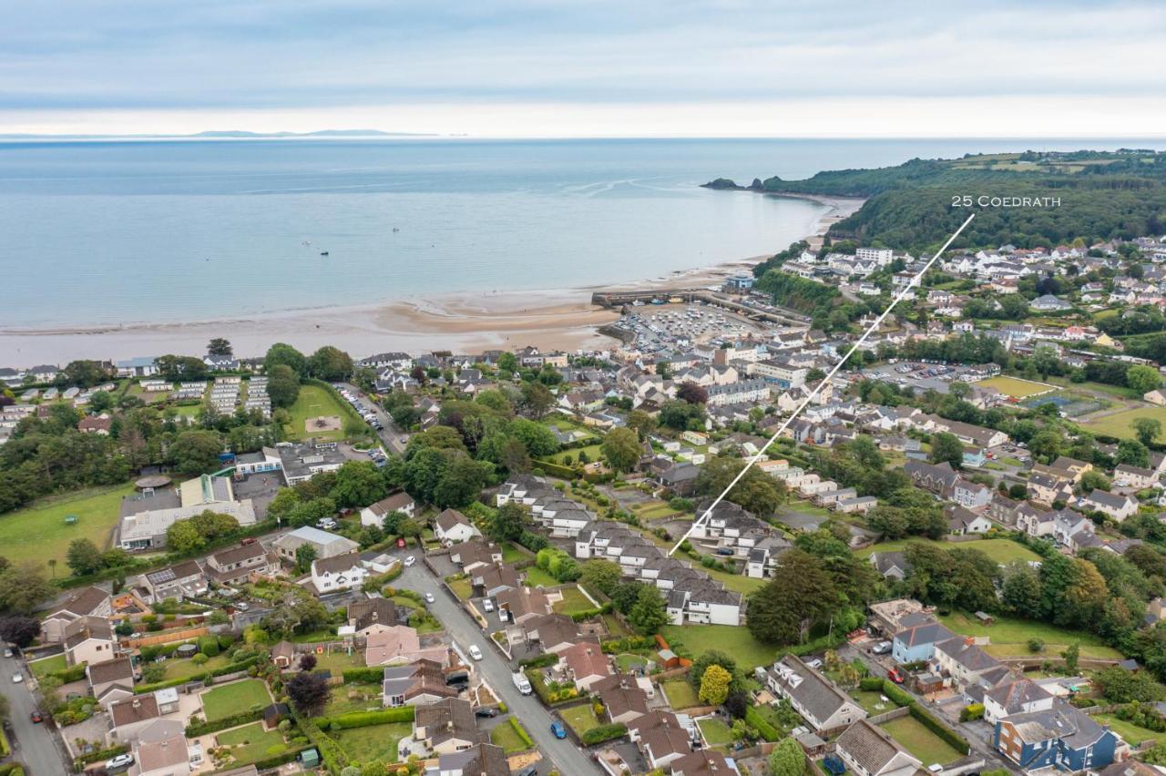 25 Coedrath Park - Sea Views From Balcony, Short Walk To Beach, Parking サンダースフット エクステリア 写真
