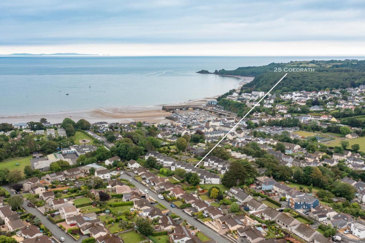 25 Coedrath Park - Sea Views From Balcony, Short Walk To Beach, Parking サンダースフット エクステリア 写真